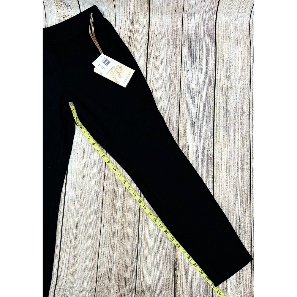 Miraclebody by Miraclesuit Black Ponte Leggings Size 12 Tummy Control NWT - Picture 6 of 10